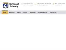 Tablet Screenshot of nationalgates.com